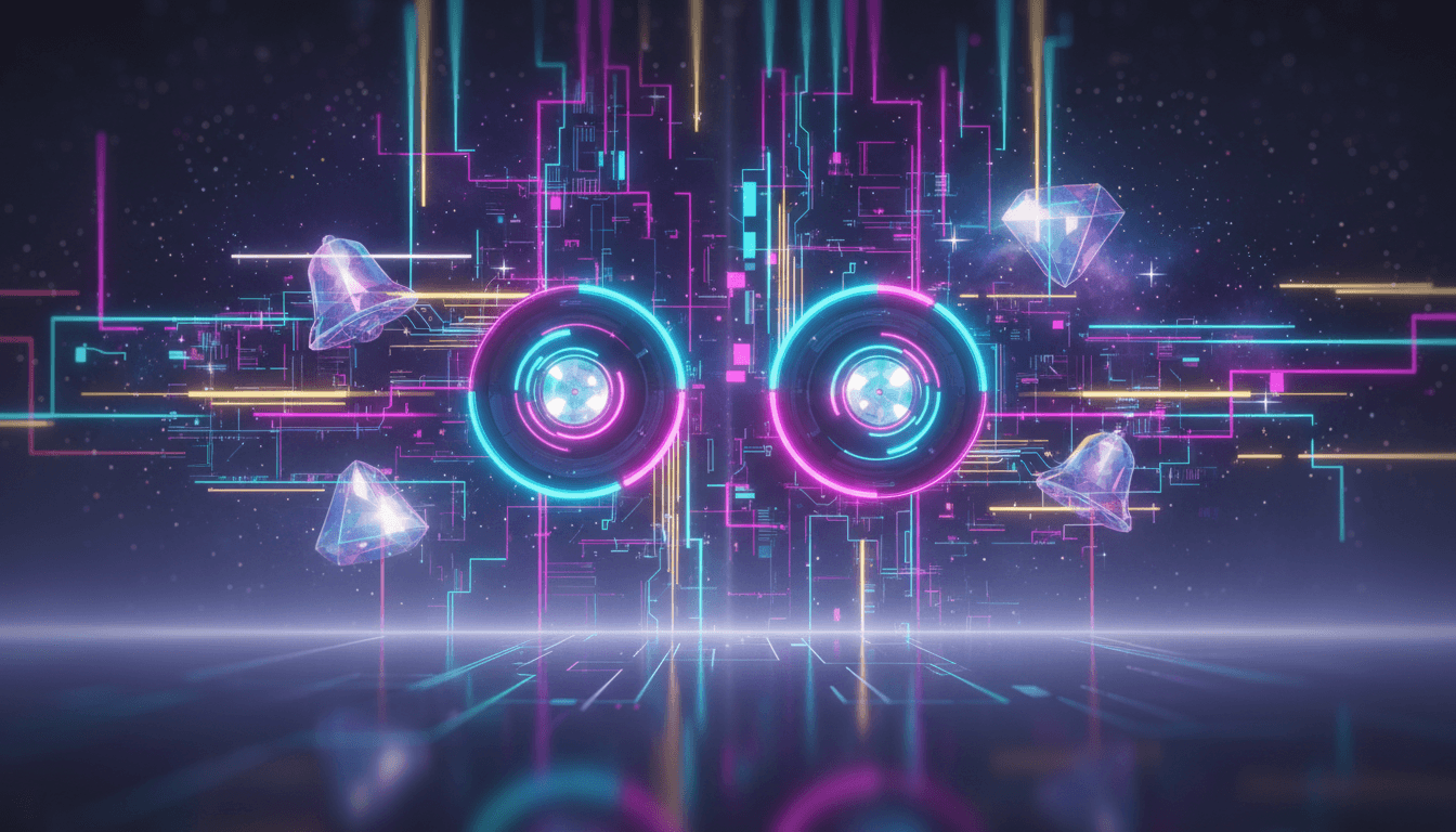 Twin Spin neon effects